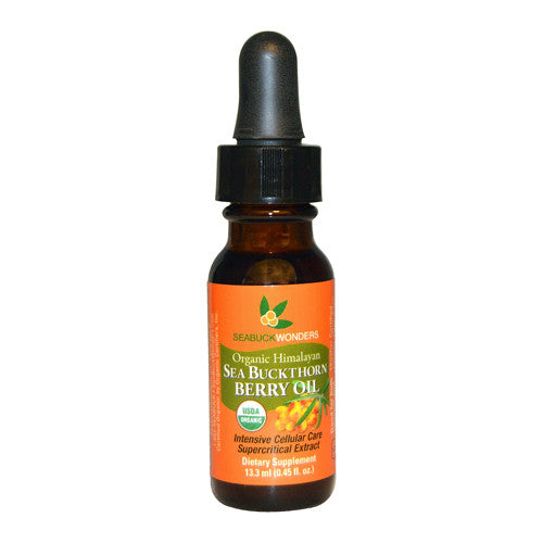 Seabuck Wonders Organic Himalayan Sea Buckthorn Berry Oil, 0.45 Oz